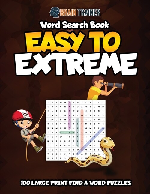 Word Search Book - Easy To Extreme (Paperback)