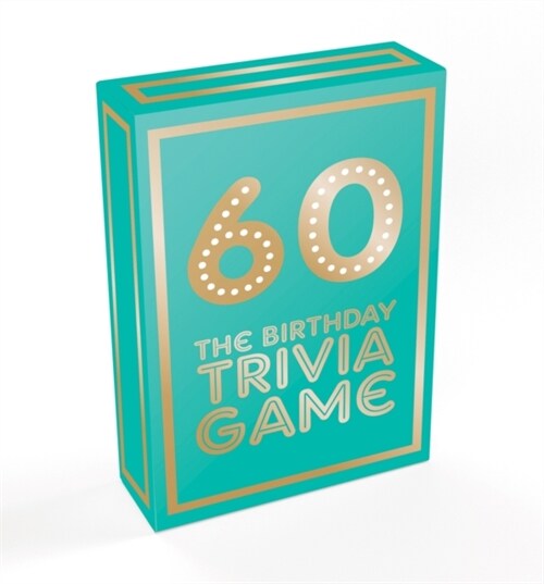 60 : The Birthday Trivia Game (Cards)