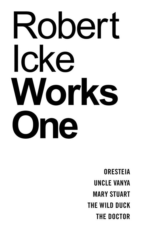 Robert Icke: Works One (Paperback)