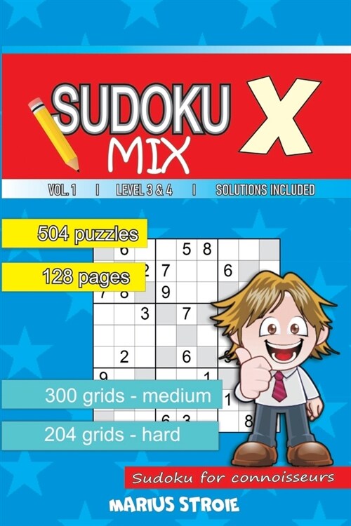 Sudoku X - MIX, vol. 1 (Paperback)