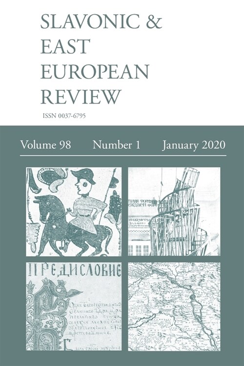 Slavonic & East European Review (98: 1) January 2020 (Paperback)
