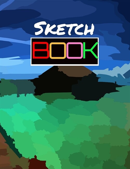 Sketch Book: Blank Paper Notebook for Painting, Sketching, Drawing, or Doodling for Girls, boys, Students & artists Designers (Paperback)
