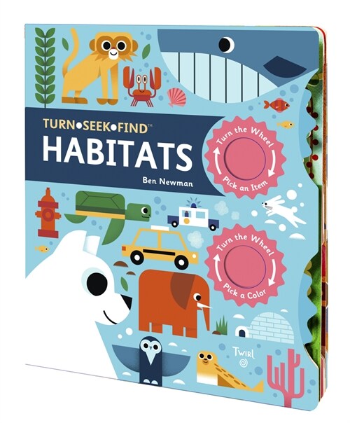 Turn Seek Find: Habitats (Board Books)