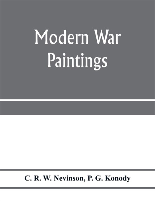 Modern war; paintings (Paperback)