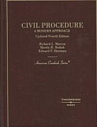 Civil Procedure (Hardcover, 4th, Updated)