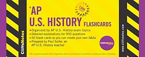 CliffsNotes AP U.S. History Flashcards (Cards)