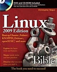 Linux Bible : Boot Up Ubuntu, Fedora, KNOPPIX, Debian, OpenSUSE, and More (Package, Rev ed)