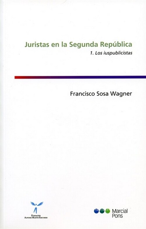 JURISTAS EN LA SEGUNDA REPUBLICA (Book)