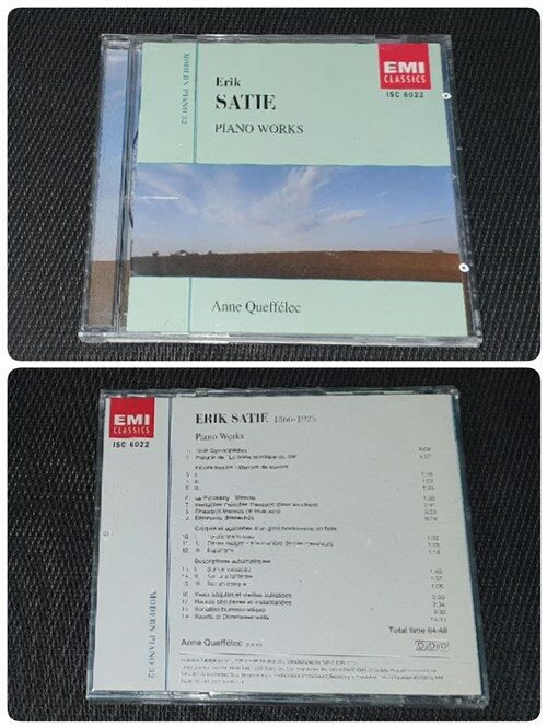 [중고] 케펠렉 (Anne Queffelec)ㅡ사티 (Erik Satie) : Piano Works 
