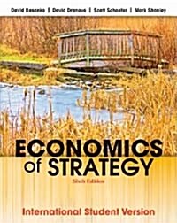 [중고] Economics Of Strategy (6th International Ed, Paperback)