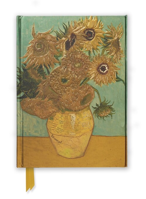 Vincent van Gogh: Sunflowers (Foiled Journal) (Notebook / Blank book)