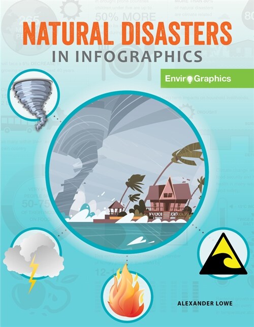 Natural Disasters in Infographics (Library Binding)