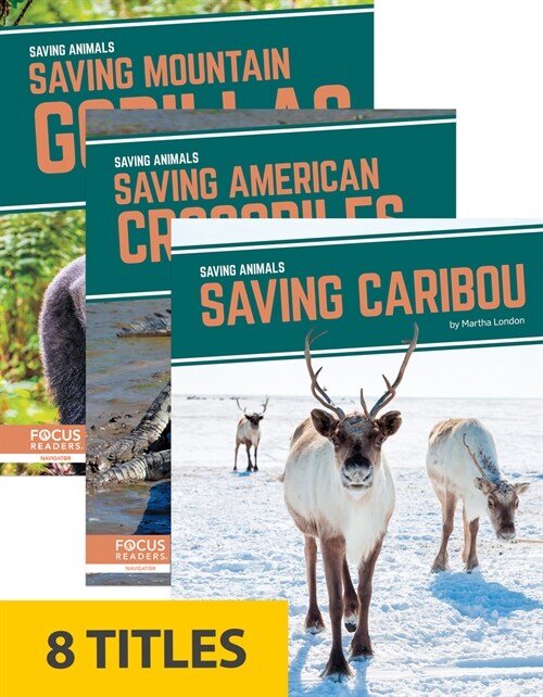 Saving Animals (Set of 6) (Paperback)