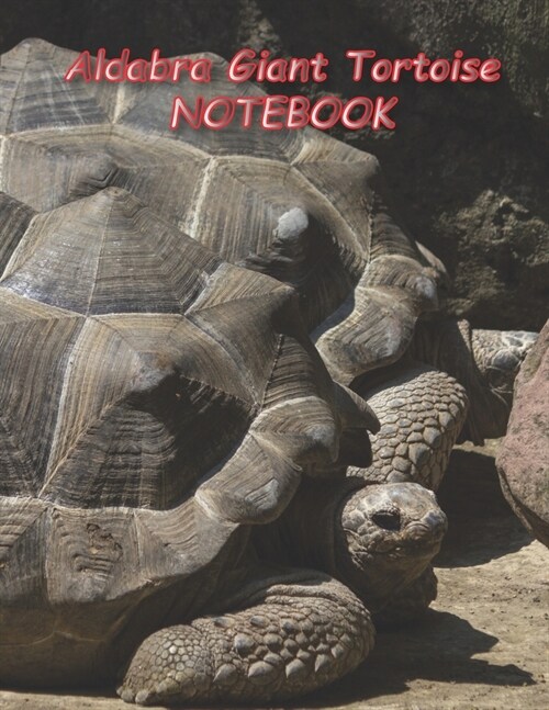 Aldabra Giant Tortoise NOTEBOOK: Reptile Notebooks and Journals 110 pages (8.5x11) (Paperback)