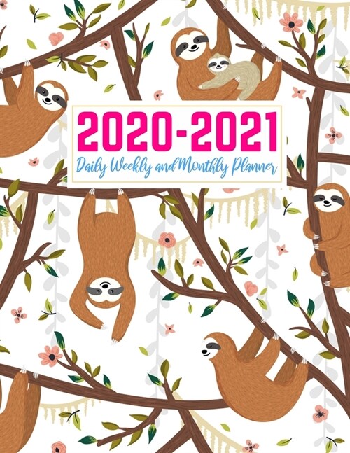 2020-2021 Daily Weekly and Monthly Planner: Handy Two Year Jan 1, 2020 - Dec 31, 2021 Calendar Organizer and Appointment Schedule Agenda Journal for P (Paperback)