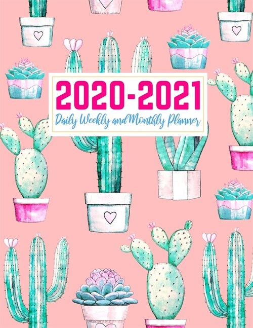 2020-2021 Daily Weekly and Monthly Planner: Simple Two Year Jan 1, 2020 - Dec 31, 2021 Calendar Organizer and Appointment Schedule Agenda Journal for (Paperback)