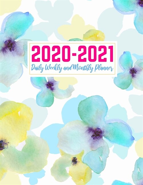 2020-2021 Daily Weekly and Monthly Planner: Simple Two Year Jan 1, 2020 - Dec 31, 2021 Calendar Organizer and Appointment Schedule Agenda Journal for (Paperback)