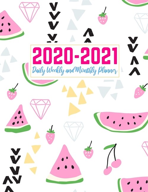 2020-2021 Daily Weekly and Monthly Planner: Nifty Two Year Jan 1, 2020 - Dec 31, 2021 Calendar Organizer and Appointment Schedule Agenda Journal for P (Paperback)