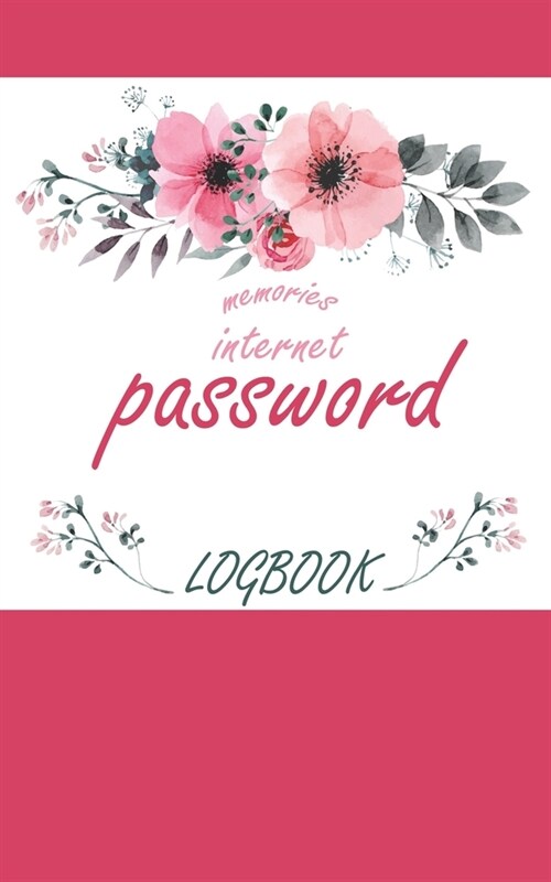 Memories Password Logbook: Momories Password BookLog To Protect Usernames and Passwords: Login and Private Information Keeper Black Frame 5 x 8 (Paperback)