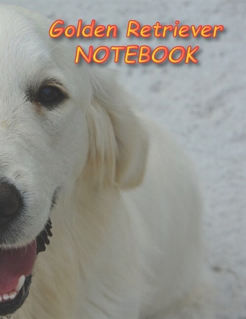 Golden Retriever NOTEBOOK: Dog Notebooks and Journals 110 pages (8.5x11) (Paperback)