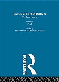 Survey Eng Dialects Vol4 Prt2 (Hardcover)