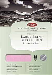 Ultrathin Large Print Reference Bible-NKJV (Imitation Leather)