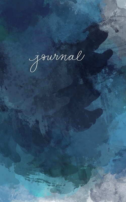 Abstract Blue Journal (Paperback)