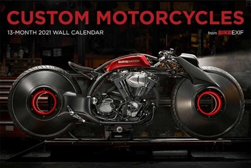 Bike Exif Custom Motorcycle Calendar 2021 (Wall)