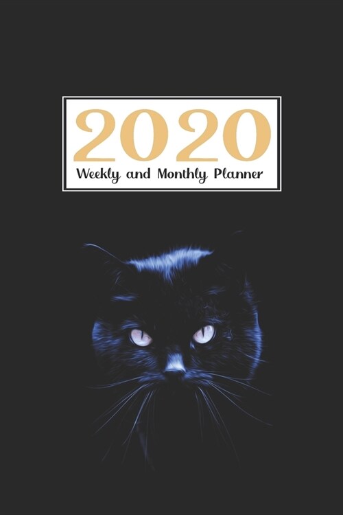 2020 Weekly and Monthly Planner: Organizer- Calendar - For Use With Gel Pens - (Paperback)