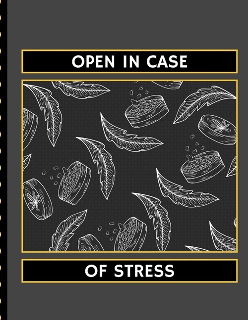 Open In Case of Stress: Self Care Wellness Notebook - Activities - Tips - Mental Health - Anxiety - Plan - Wheel - Rejuvenation - Refresh - Re (Paperback)
