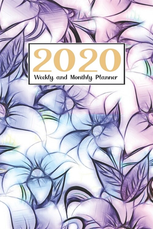 2020 Weekly and Monthly Planner: Organizer- Calendar - For Use With Gel Pens - (Paperback)