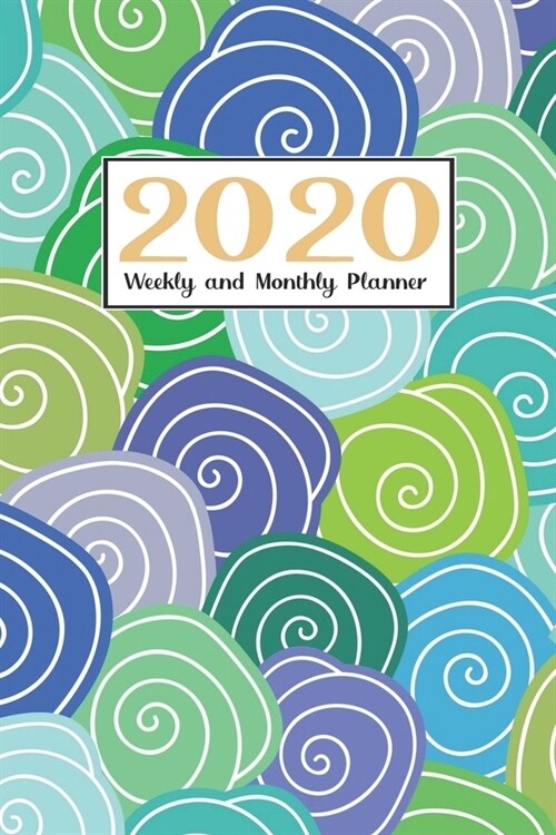 2020 Weekly and Monthly Planner: Organizer- Calendar - For Use With Gel Pens - (Paperback)