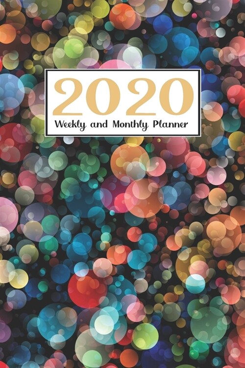 2020 Weekly and Monthly Planner: Organizer- Calendar - For Use With Gel Pens - (Paperback)