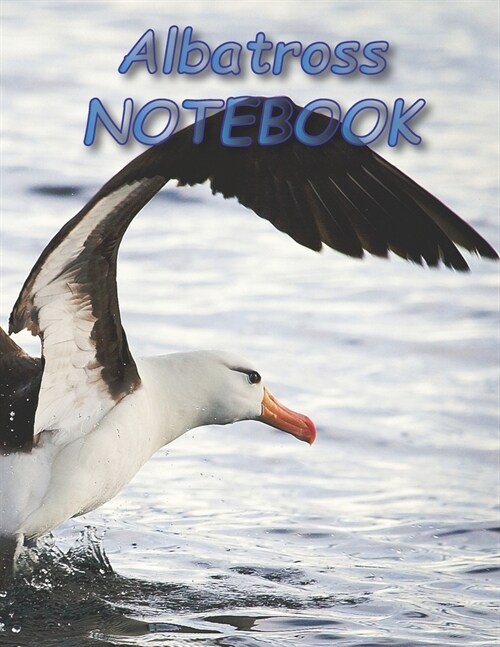 Albatross NOTEBOOK: Bird Notebooks and Journals 110 pages (8.5x11) (Paperback)