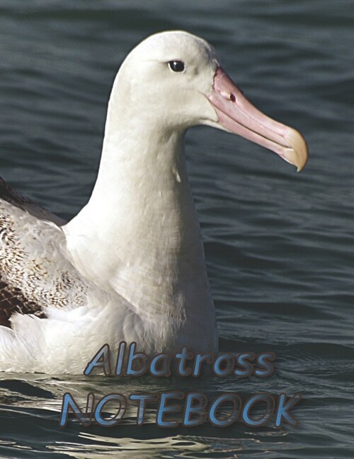 Albatross NOTEBOOK: Bird Notebooks and Journals 110 pages (8.5x11) (Paperback)