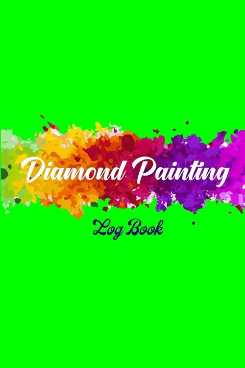 diamond painting log book: [Deluxe Edition with Space for Photos] Crystal Butterfly Design (Paperback)