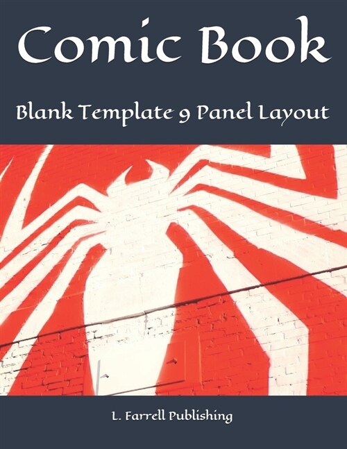 Comic Book: Blank Template 9 Panel Layout (Paperback)
