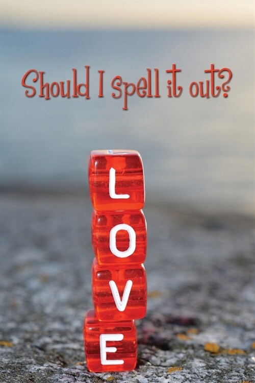 Should I Spell It Out?: Love Gift Journal Composition Notebook Diary (Paperback)