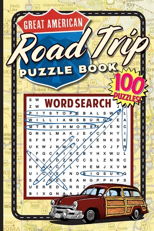 Great American Road Trip Puzzle Book (100) (Paperback)