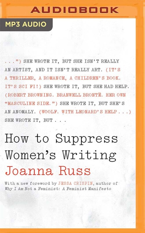 How to Suppress Womens Writing (MP3 CD)