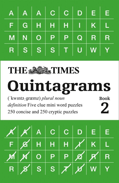 The Times Quintagrams Book 2 : 500 Mini Word Puzzles (Paperback)