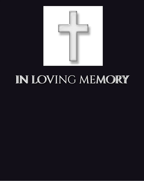 in loving memory funeral blank page Guest Book: in loving memory funeral blank page Guest Book (Paperback)
