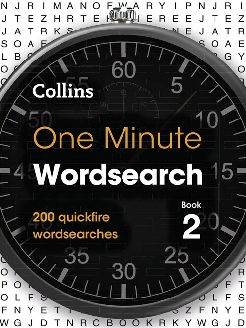 One Minute Wordsearch Book 2 : 200 Quickfire Wordsearches (Paperback)