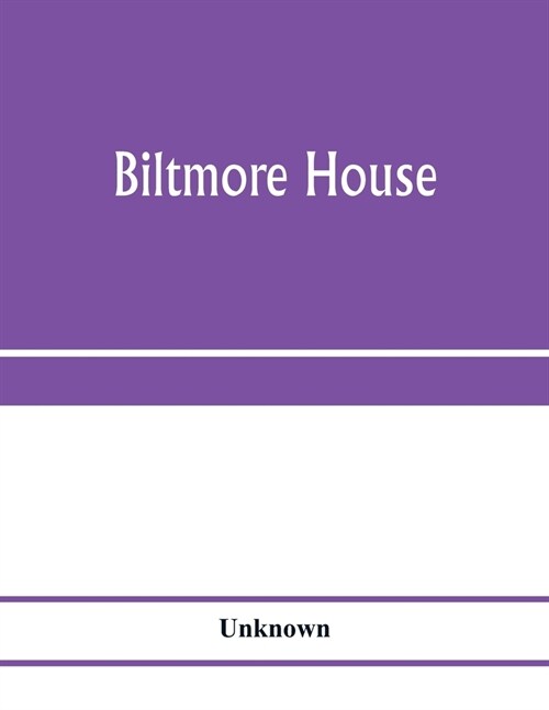 Biltmore House (Paperback)