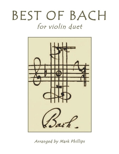 Best of Bach for Violin Duet (Paperback)