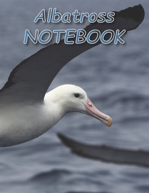 Albatross NOTEBOOK: Bird Notebooks and Journals 110 pages (8.5x11) (Paperback)