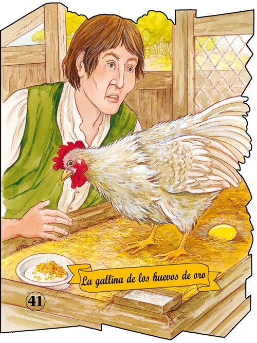 La Gallina de Los Huevos de Oro (Paperback)