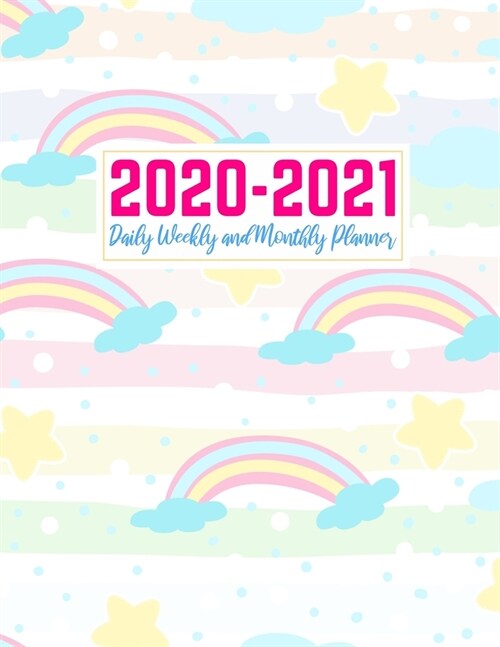 2020-2021 Daily Weekly and Monthly Planner: Handy Two Year Jan 1, 2020 - Dec 31, 2021 Calendar Organizer and Appointment Schedule Agenda Journal for P (Paperback)
