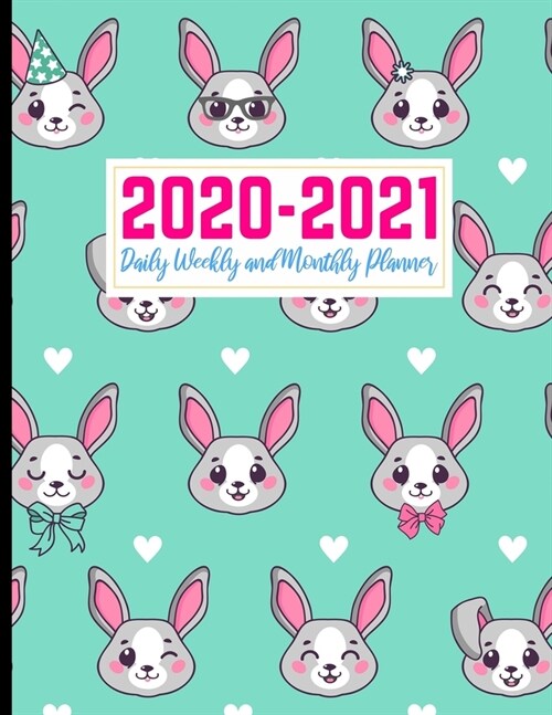 2020-2021 Daily Weekly and Monthly Planner: Nifty Two Year Jan 1, 2020 - Dec 31, 2021 Calendar Organizer and Appointment Schedule Agenda Journal for P (Paperback)