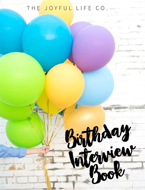 The Birthday Interview Book (Hardcover)